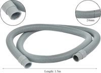 Markenlos Aquastop Veiligheidsinlaatslang voor Wasmachines en Vaatwassers - 1.5m