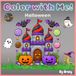 Halloween Coloring Book: Color with Me