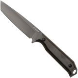 Kizer Begleiter Fix 1045MT1, Matte DLC Ultra CPM 3V, Chocolate Glacier Richlite, vaststaand mes, Azo design