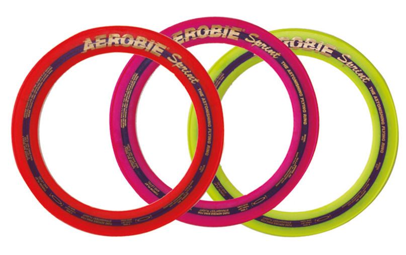 Schildkröt Funsports Aerobie Sprint Geel, Rood, Roze Kunststof