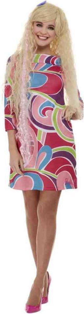 Smiffys Kostuum - Totally Hair Barbie - Roze - S