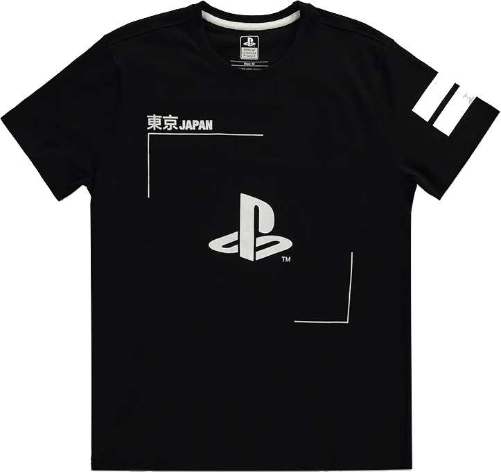 Difuzed Playstation - Black & White Logo - T-shirt