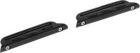 By Qubix Qubix Metalen strap connector Zwart Geschikt voor Apple Watch 38mm / 40mm / 41mm / 42mm
