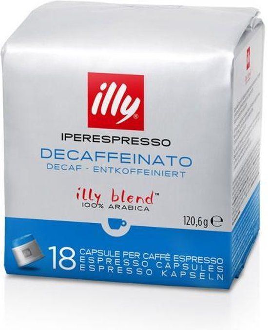 illy Iperespresso Cafeinevrij - 18 capsules