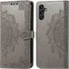 iMoshion Book Case Hoesje voor Samsung Galaxy A24 - Grijs - Met Pasjeshouder