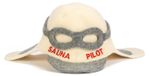 Serviette de sauna en feutre de laine biologique à 100 %