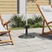 Maison Exclusive - Pied de parasol, fonte, 12 kg, 48 cm