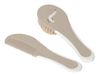 ZEWI bébé-jou Brosse à cheveux et peigne Blanc, Beige 2 pièce(s)