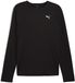 Puma Cloudpun T-shirt Met Lange Mouwen Zwart S Man