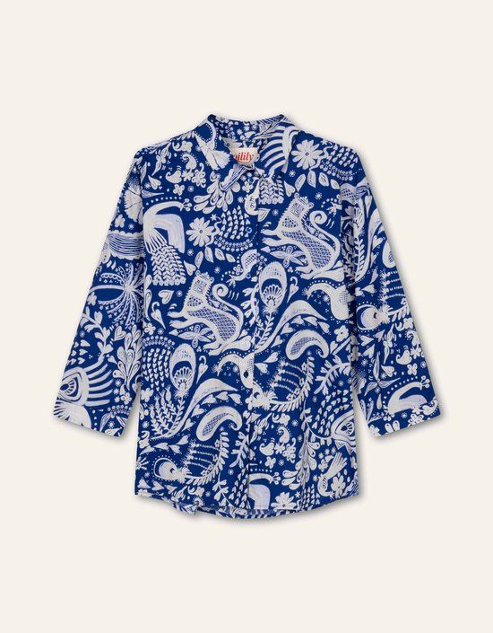 Oilily Brishti Blouse - Blauw - 40