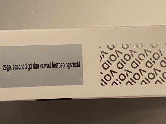 100 Stuks Seal Stickers - 3 X 1 CM - Security Seal - Warranty Sticker - Verzegeling Stickers