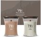 WoodWick Deluxe Cadeauset 2 Medium Geurkaarsen