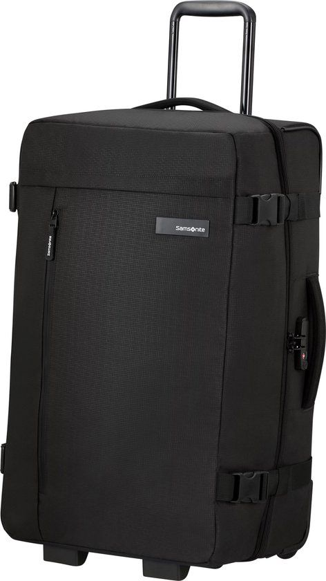 Samsonite Roader Duffle/Wh 68/25 (Medium) - Deep Black - Reistas met wielen