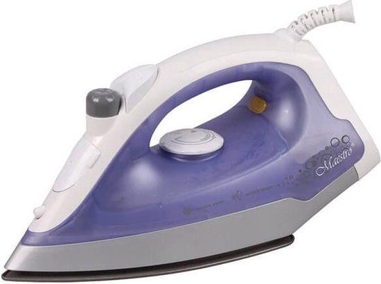 Maestro MR-317t Stoomstrijkijzer - Paars/Wit - 1200W