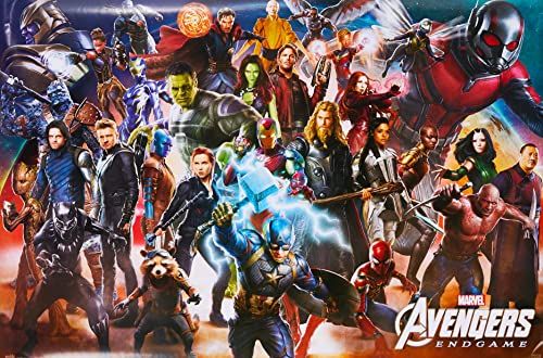 Grupo Erik Avengers: Endgame poster Line Up - Papier - Divers