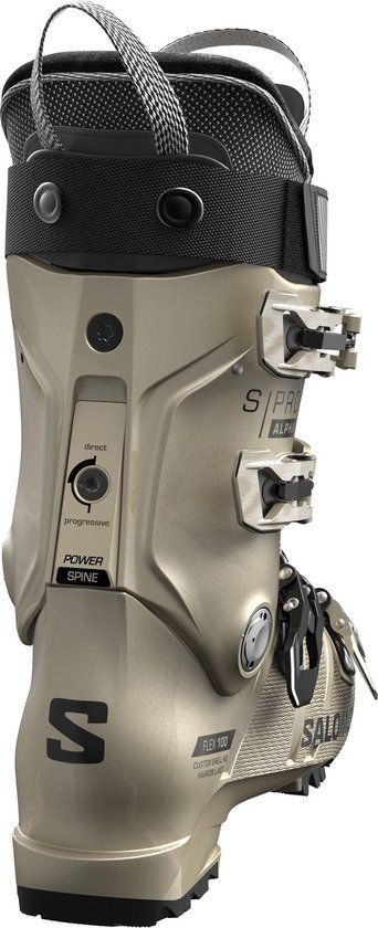 Salomon S/pro Alpha 100 W Skischoenen Dames Bruin, Zwart