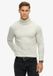 Superdry - Geborstelde coltrui - Heren - Sweaters - XXL - Glacier Grey