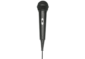 Vivanco DM 10 - Dynamic Microphone (Mono) - Black - 3.1m Cable