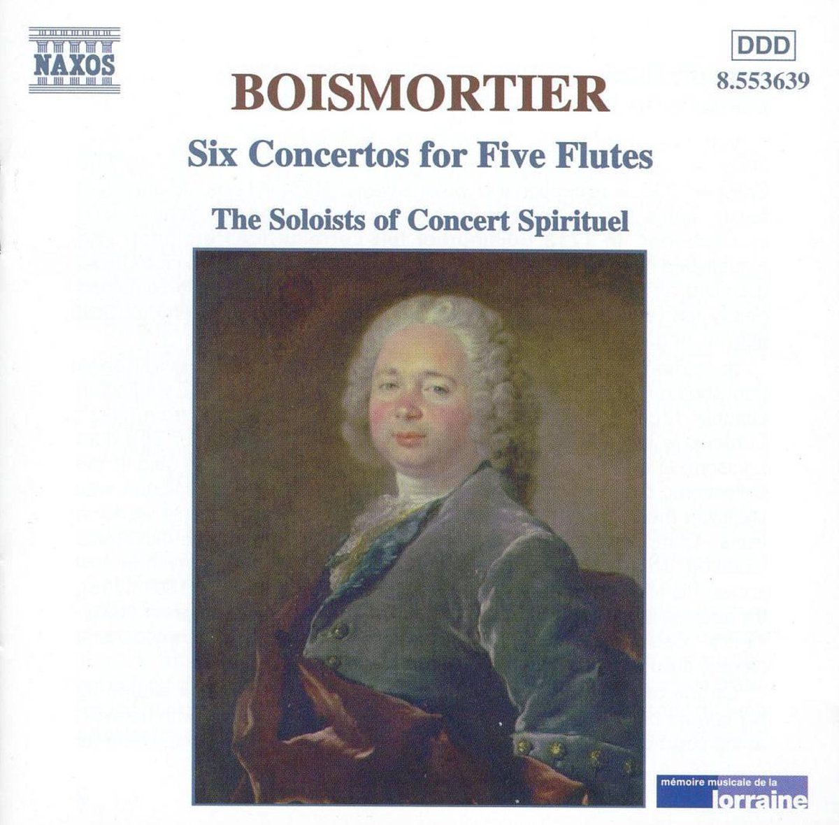 OUTHERE Boismortier: Six Concertos for Five Flutes / Le Concert Spirituel Soloists - Music