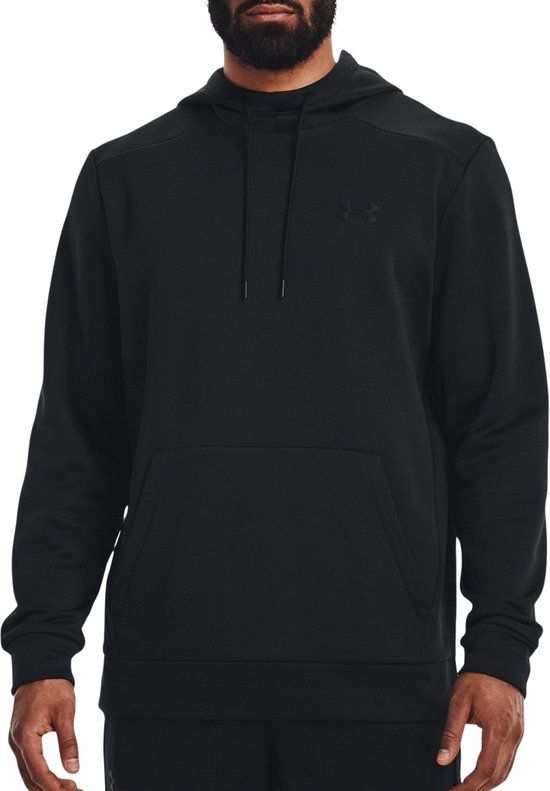 Under Armour Fleece Hoodie Heren Zwart Maat XXL