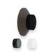 EVI Herrajes Zelfklevende Deurstopper Wandmontage 45 x 17 mm Rustiek Messing