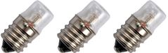 OE Lightning Orbit Electronic Signaallamp E14 240V - 3 stuks - T16 Neonlamp Ø16mm - 30mm - Rood
