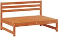 vidaXL - Tuinstoel - Midden - Massief - grenenhout - Waskleur - Bruin