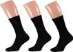 Apollo Sportsokken Basic Heren Katoen Zwart/grijs Maat 36-41