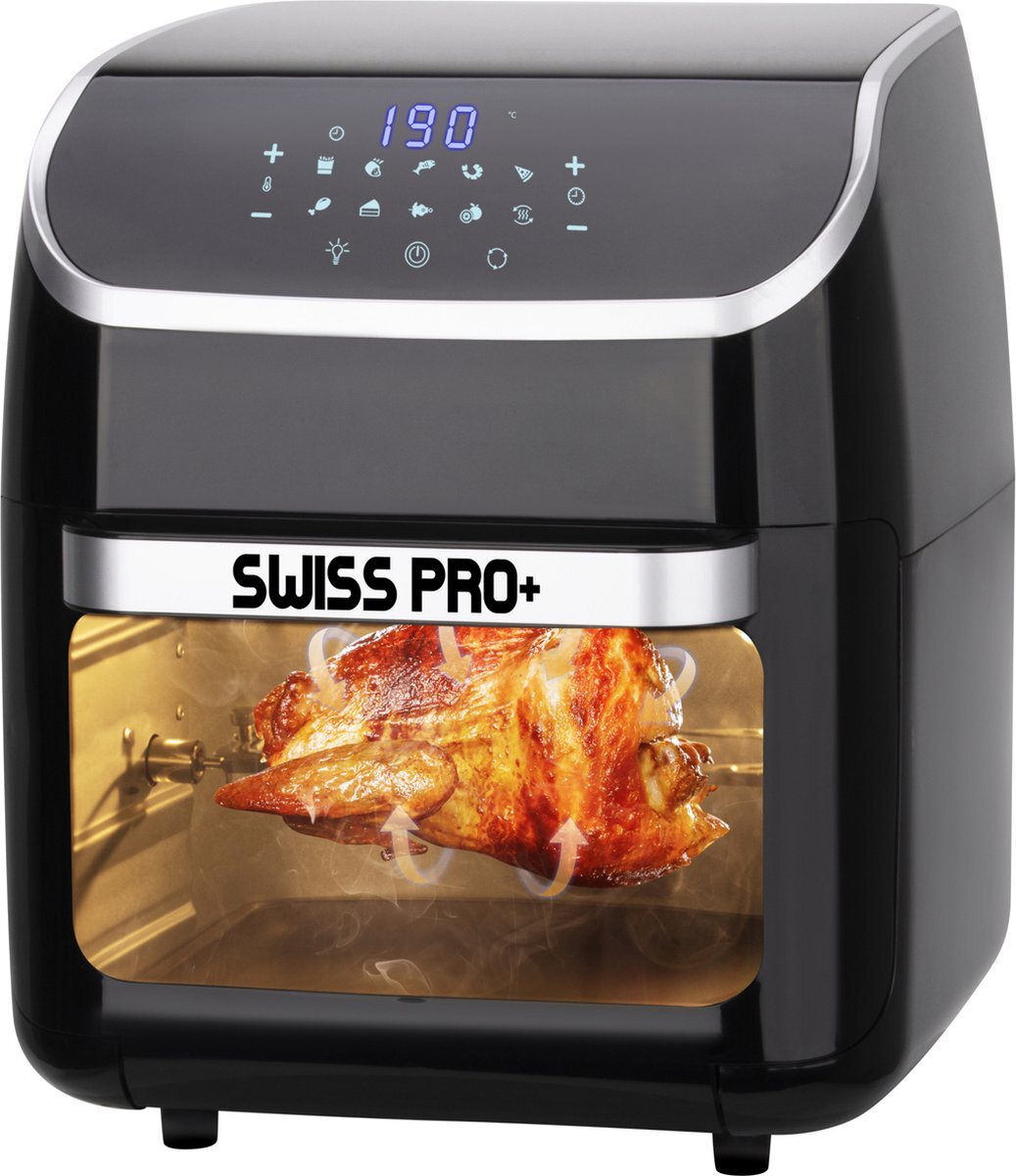 Swiss Pro+ Power MultiFunction Deluxe Airfryer 12L 9 in 1 Fryer