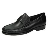 Sioux CHED-H Instappers Zwart Leer Maat 39