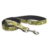 CHAPUIS SELLERIE SLA417 hondenriem - nylon riem groene camouflagekleur - breedte 25 mm - lengte 1 m - maat L