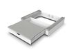 Meliconi Torre Duo Stapelset voor Wasmachine en Droger Universeel ABS Wit/Zilver