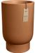 Elho Amber Grail High 40 - Grand pot de fleurs pour intérieur et extérieur - 100% plastique recyclé - Ø 38 x H 58 cm - Caramel
