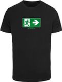 Mister Tee Skate Exit Heren T-shirt - Zwart - Maat M