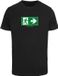 Mister Tee Skate Exit Heren T-shirt - Zwart - Maat M