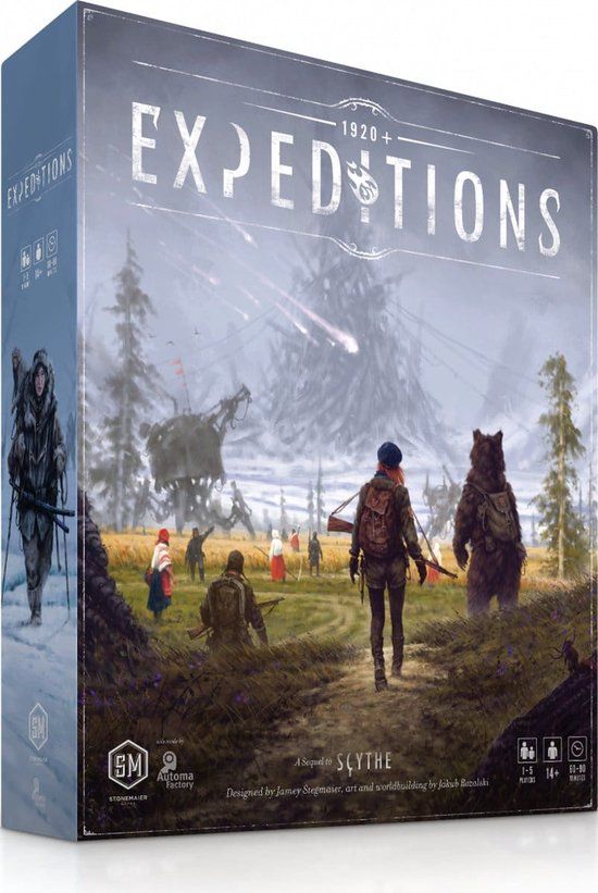 Expeditions - Bordspel (ENG) - Stonemaier Games - Strategisch spel - Engels - 14+ jaar