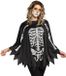 Boland Poncho Skelet Volwassenen Halloween Verkleedkleding