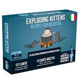 Asmodee - Exploding Kittens: Recipes for Disaster, jeu de société, jeu de fête, 2-5 joueurs, 7+ ans, édition en italien