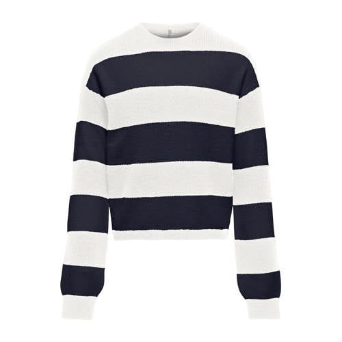 ONLY KIDS ONLY GIRL KOGFRANCA oversized gebreide gestreepte trui
