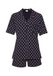 s.Oliver Pyjama court pour femme avec imprimé cravate, Imprimé cravate, 34-36
