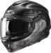 HJC F100 Systeemhelm Zwart/Grijs XL