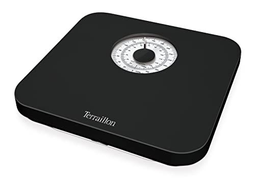 Terraillon Nautic Noir mechanische personenweegschaal - 150 kg - Zwart