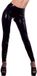 The Latex Collection LateX – Latex Legging met Strakke Pasvorm en Open Kruis Gemakkelijk te Combineren met Fetish Accessoire Maat L - Zwart