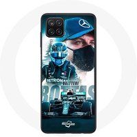Maniacase Samsung Galaxy A42 5G Hoesje Formule 1 Valtteri Bottas Finse autocoureur