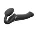 Strap-On-Me Strap On Me - Strapless Vibrerende Voorbind Dildo - Maat L - Zwart