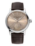 Frederique Frédérique Constant Manufacture Classic Date FC-706SAL3H6 Horloge - Leer - Bruin - Ø 40 mm