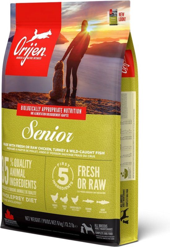 Orijen Whole Prey Senior Dog Food - 6 KG