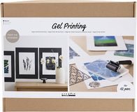 Creativ Company Gel Printing Craft Kit, Multicolor