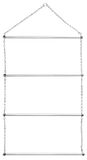 Icecat Porte-serviettes - Porte-couvertures de cheval - 60 cm - Acier inoxydable 304 - 4 barres