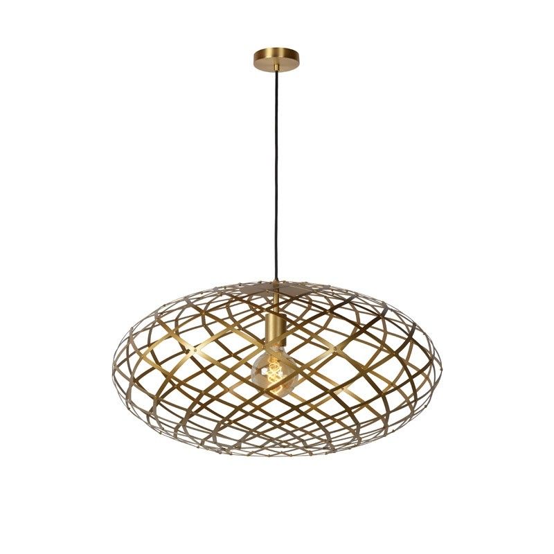 Lucide Wolfram Hanglamp - Goud - Ø65 cm